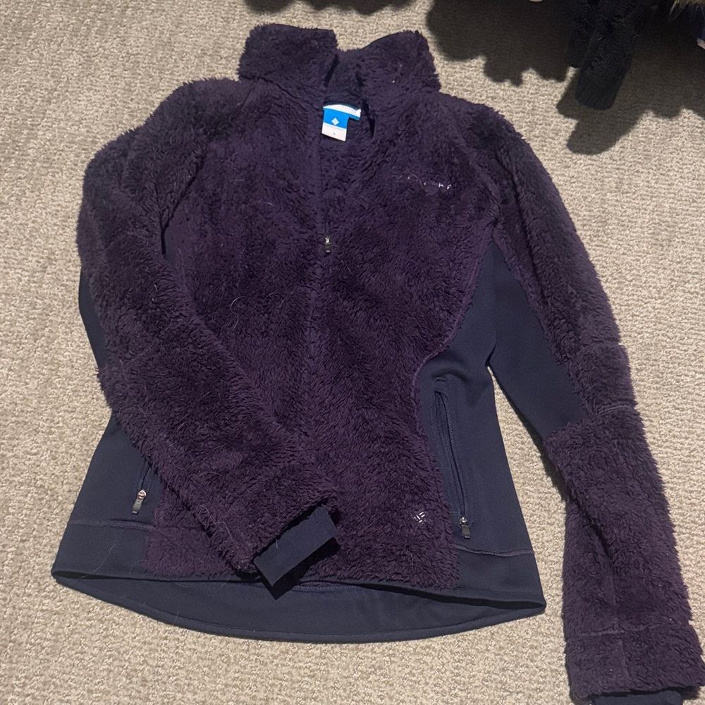 Columbia Women's Purple Fur Jacket